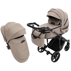 Коляска 2 в 1 Adamex Zico Eco Sa-9 темный капучино