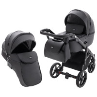 Коляска 2 в 1 Bair Bonita ECO SA-2 чорний