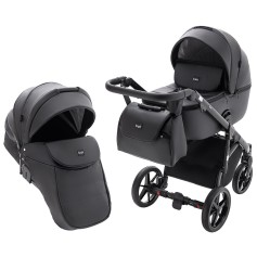 Коляска 2 в 1 Bair Bonita ECO SA-2 чорний