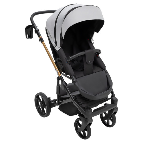 Коляска 2в1 Bair Kiwi Plus ECO BKP-18/15 серый — 6049