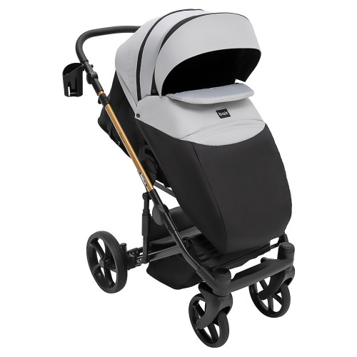 Коляска 2в1 Bair Kiwi Plus ECO BKP-18/15 серый — 6049