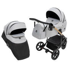 Коляска 2в1 Bair Kiwi Plus ECO BKP-18/15 сірий