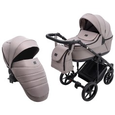 Коляска 2в1 Adamex Locco Tip TK-72 капучино