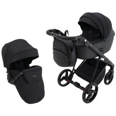 Коляска 2 в 1 Adamex Blanc Lux PS-37