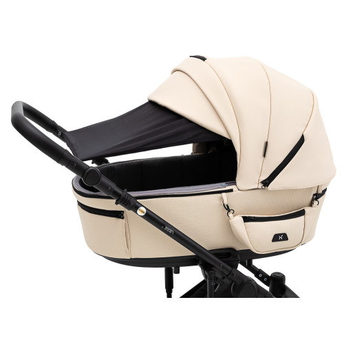 Коляска 2 в 1 Adamex Zico Eco Sa-8 бежевий — 5725