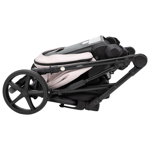 Коляска 2 в 1 Adamex Zico Eco Sa-15 розовый пудра — 5731 Коляска 2 в 1 Adamex Zico Eco Sa-15 розовый пудра — 5731
