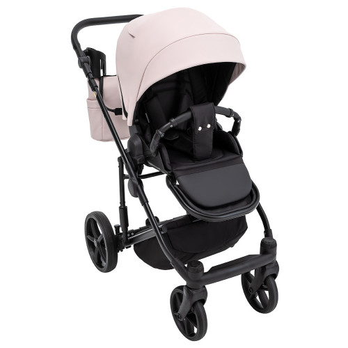 Коляска 2 в 1 Adamex Zico Eco Sa-15 розовый пудра — 5731 Коляска 2 в 1 Adamex Zico Eco Sa-15 розовый пудра — 5731