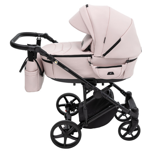 Коляска 2 в 1 Adamex Zico Eco Sa-15 розовый пудра — 5731 Коляска 2 в 1 Adamex Zico Eco Sa-15 розовый пудра — 5731