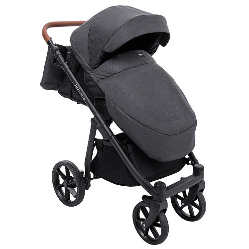Коляска 2 в 1 Bair Palermo BP-01 чёрный — 6074