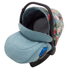 Автокрісло Adamex Kite Flowers FL4 блакитний (квіти)