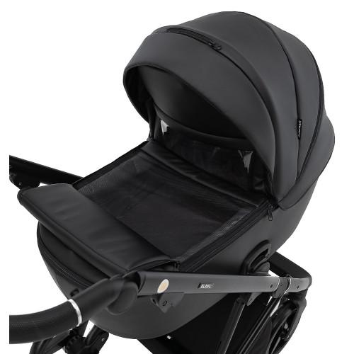 Коляска 2 в 1 Adamex Blanc Eco SA-2 чёрный — 5697