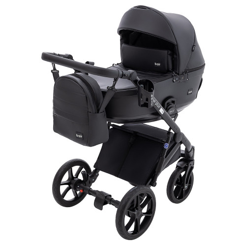 Коляска 2 в 1 Bair Kiwi Plus ECO BKP-15 черная — 21072 Коляска 2 в 1 Bair Kiwi Plus ECO BKP-15 черная — 21072