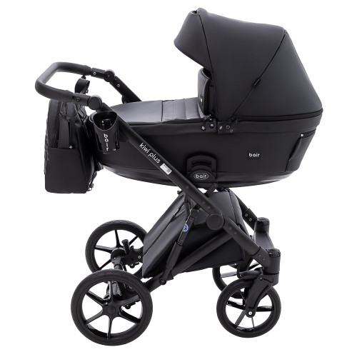 Коляска 2 в 1 Bair Kiwi Plus ECO BKP-15 черная — 21072 Коляска 2 в 1 Bair Kiwi Plus ECO BKP-15 черная — 21072