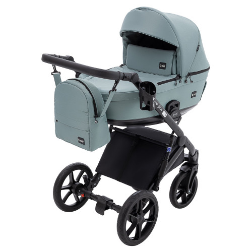 Коляска 2 в 1 Bair Kiwi Plus Soft BKP-028 нефрит — 6040 Коляска 2 в 1 Bair Kiwi Plus Soft BKP-028 нефрит — 6040