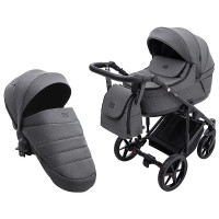Коляска 2в1 Adamex Locco Tip TK-57 графит
