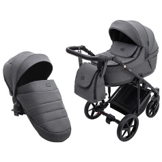 Коляска 2в1 Adamex Locco Tip TK-57 графіт
