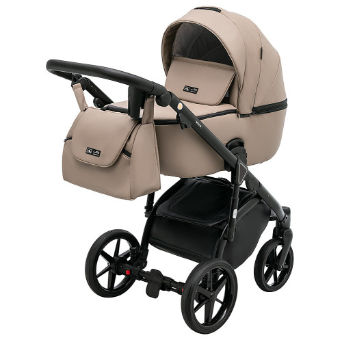 Коляска 2 в 1 Adamex Nola Eco SA-9 темний капучино — 14982