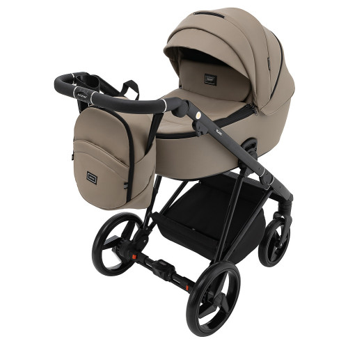 Коляска 2 в 1 Adamex Blanc Eco SA-9 темный капучино — 5690 Коляска 2 в 1 Adamex Blanc Eco SA-9 темный капучино — 5690