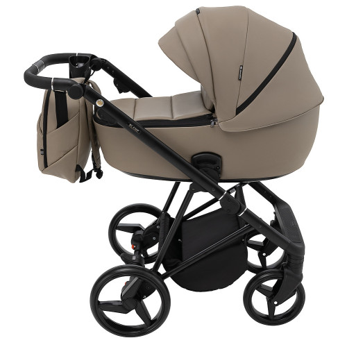 Коляска 2 в 1 Adamex Blanc Eco SA-9 темный капучино — 5690 Коляска 2 в 1 Adamex Blanc Eco SA-9 темный капучино — 5690