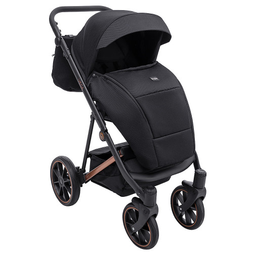 Коляска 2 в 1 Bair Vega Soft VSM-05 black magma чорний — 6060