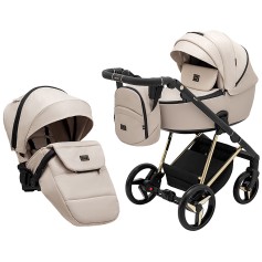 Коляска 2 в 1 Adamex Blanc Special Edidion PS-532
