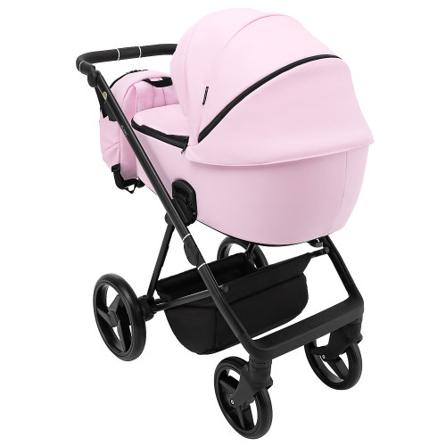 Коляска 2 в 1 Adamex Blanc Eco SA-16 рожевий — 5698