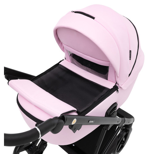 Коляска 2 в 1 Adamex Blanc Eco SA-16 рожевий — 5698