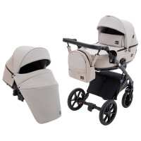 Коляска 2 в 1 Bair Kiwi Plus ECO BKP-32/33 бежевый / капучино.