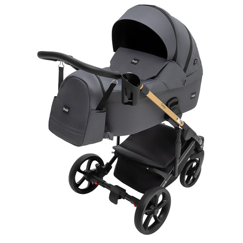 Коляска 2 в 1 Bair Onyx Soft OS-219 графіт — 6046 Коляска 2 в 1 Bair Onyx Soft OS-219 графіт — 6046