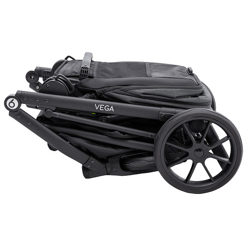 Коляска 2 в 1 Bair Vega Soft VS-04 coal графіт — 6062