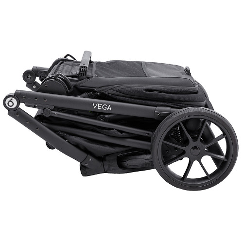 Коляска 2 в 1 Bair Vega Soft VS-05 black чорний — 6061