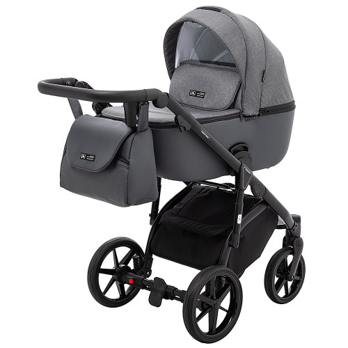 Коляска 2 в 1 Adamex Nola PS-58 графіт — 14978