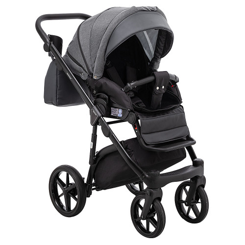 Коляска 2 в 1 Adamex Nola PS-58 графіт — 14978