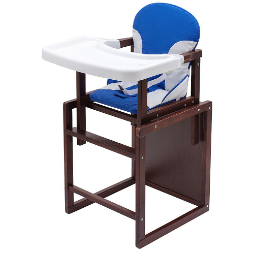 Стільчик-трансформер Поні-220 Babyroom тонований синій/білий — 5591 Стільчик-трансформер Поні-220 Babyroom тонований синій/білий — 5591