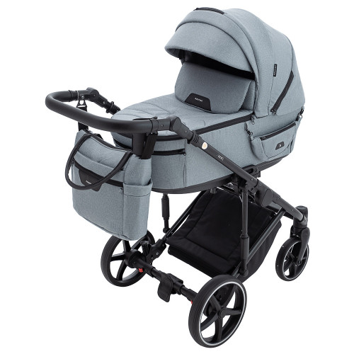 Коляска 2 в 1 Adamex Zico Tip TK-60 темно-серый — 5714
