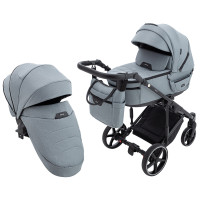 Коляска 2 в 1 Adamex Zico Tip TK-60 темно-серый