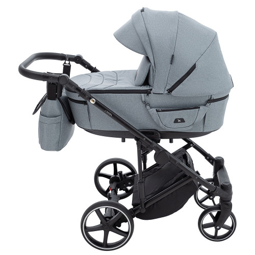 Коляска 2 в 1 Adamex Zico Tip TK-60 темно-серый — 5714