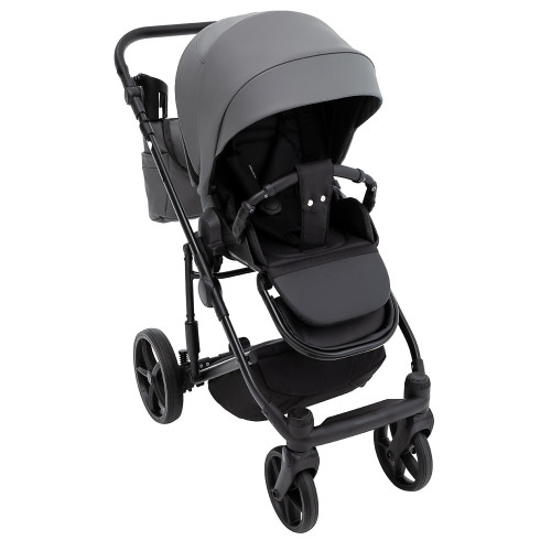 Коляска 2 в 1 Adamex Zico Eco Sa-4 темно-серый — 5727