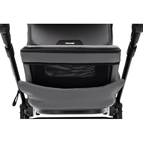 Коляска 2 в 1 Adamex Zico Eco Sa-4 темно-серый — 5727