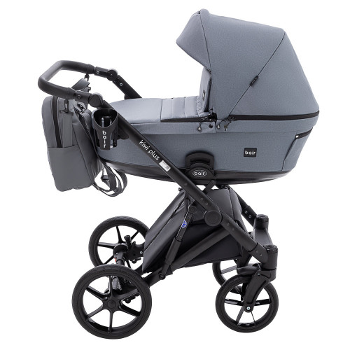 Коляска 2 в 1 Bair Kiwi Plus Soft BKP-218 серый — 6041 Коляска 2 в 1 Bair Kiwi Plus Soft BKP-218 серый — 6041