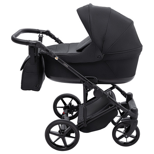 Коляска 2в1 Adamex Locco Lux TK-53 чорний — 5663