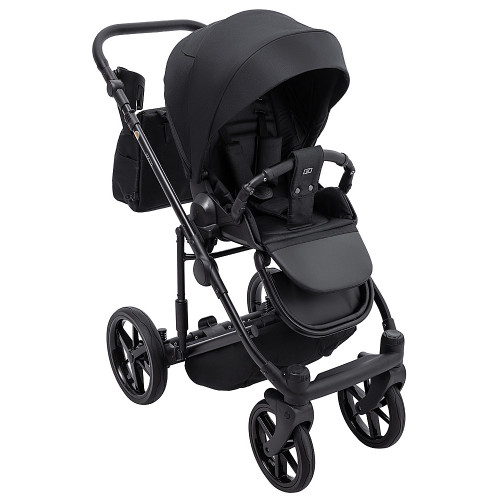 Коляска 2в1 Adamex Locco Lux TK-53 чорний — 5663