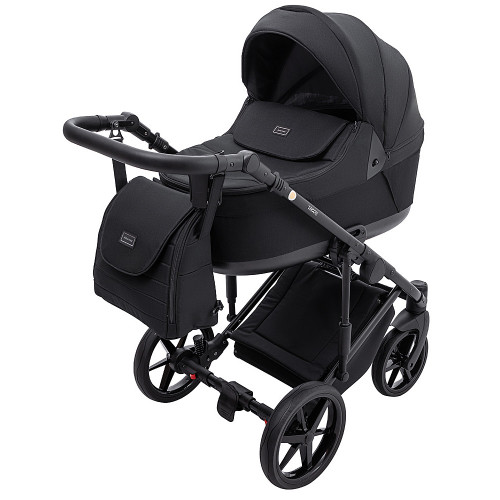 Коляска 2в1 Adamex Locco Lux TK-53 чорний — 5663
