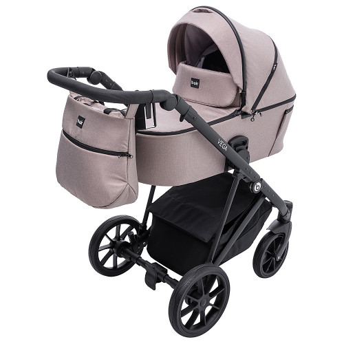 Коляска 2 в 1 Bair Vega Soft VS-02 sand капучіно — 6064