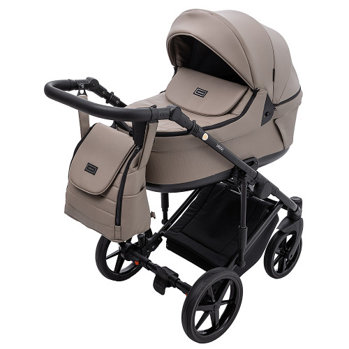 Коляска 2в1 Adamex Locco Eco SA-9 темный капучино — 5664