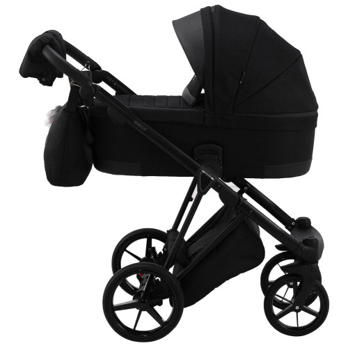 Коляска 2 в 1 Adamex Gallo Thermo GA-12 black diamond — 5818 Коляска 2 в 1 Adamex Gallo Thermo GA-12 black diamond — 5818