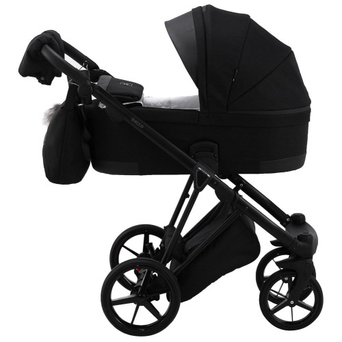 Коляска 2 в 1 Adamex Gallo Thermo GA-12 black diamond — 5818 Коляска 2 в 1 Adamex Gallo Thermo GA-12 black diamond — 5818