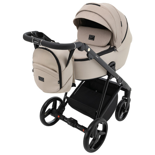 Коляска 2 в 1 Adamex Blanc Lux PS-18 — 5700