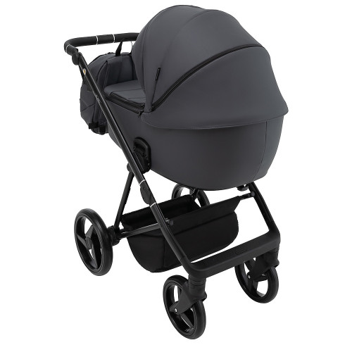 Коляска 2 в 1 Adamex Blanc Eco SA-5 графит — 5692
