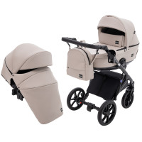 Коляска 2 в 1 Bair Kiwi Plus ECO BKP-33 капучіно